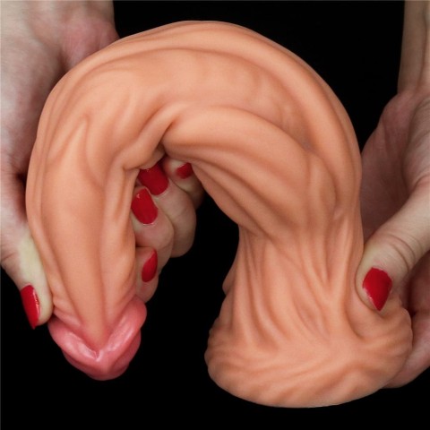 Pagina 8 - Dildouri Clasice, Dildo Clasic Cu Ventuza Dual-layered Sillicone Cock, Natural, 24 Cm, pasiune.ro
