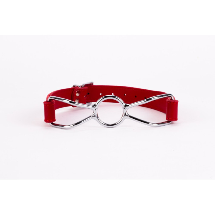 Calf Softy Leather Top And Lamb Leather Padding With Stainless Steel Mouth Piece Red 2