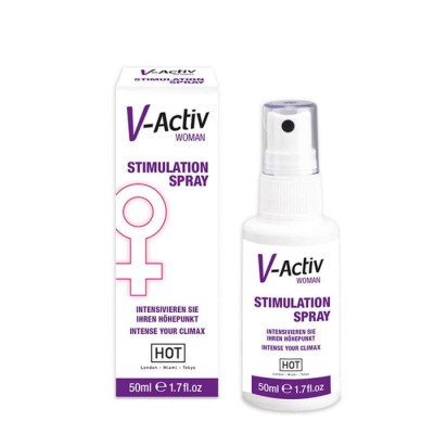 Spray Stimulator Pentru Femei V-activ, 50 Ml