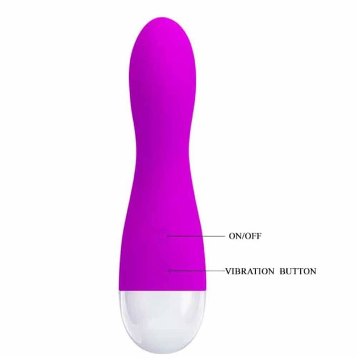 Vibrator Rabbit Kyle, Violet, 15 Cm