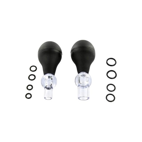 Stimulatoare, Pompa Pentru Sfarcuri Dual Nipple Enlarger, Negru, pasiune.ro