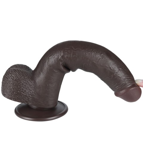 Pagina 46 - Lovetoys, Dildo Realistic Sliding Skin Dual Layer, Brun Inchis, 22.5 Cm, pasiune.ro