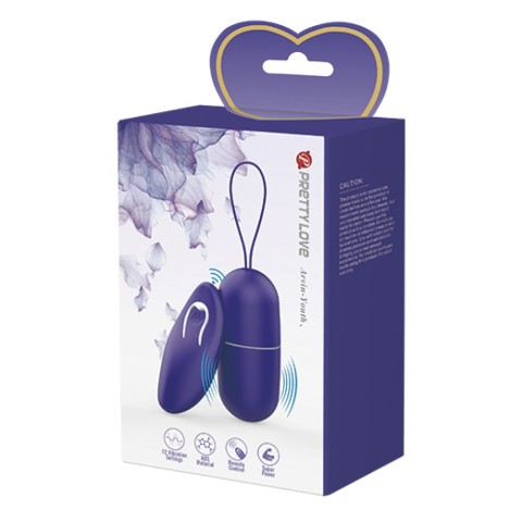 Vibratoare Oua Si Gloante, Ou Vibrator Cu Telecomanda Arvin Youth, Indigo, pasiune.ro
