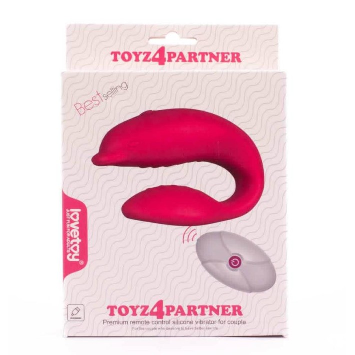 Vibrator Pentru Cupluri Toyz4partner, Roz