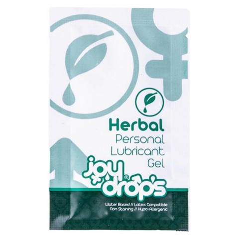 JoyDrops, Gel Lubrifiant Cu Aroma Herbal, 5ml, pasiune.ro