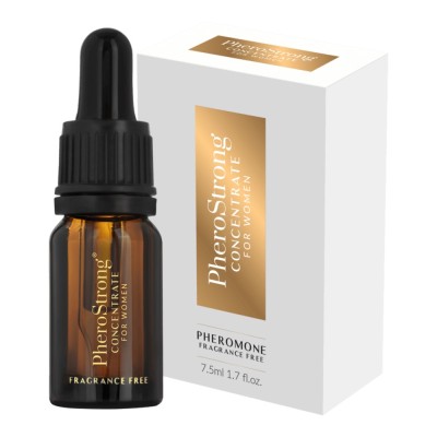 Solutie Cu Feromoni Pentru Femei Pherostrong (lipsit De Parfum), 7.5 Ml