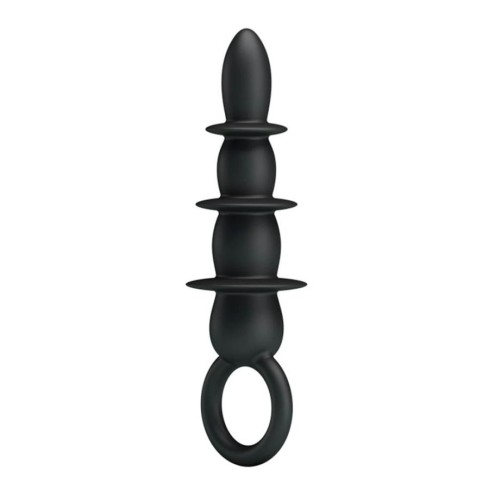pretty, Dop Anal Special Anal Stimulator, Negru, 9.5 Cm, pasiune.ro