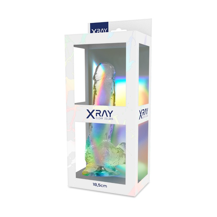 Dildo Xray Transparent 18.5cm