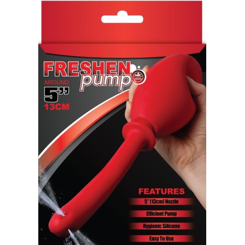 Pagina 2 - Igiena Sexuala Curatare, Irigator Anal Freshen Pump, Rosu, 13 Cm, pasiune.ro