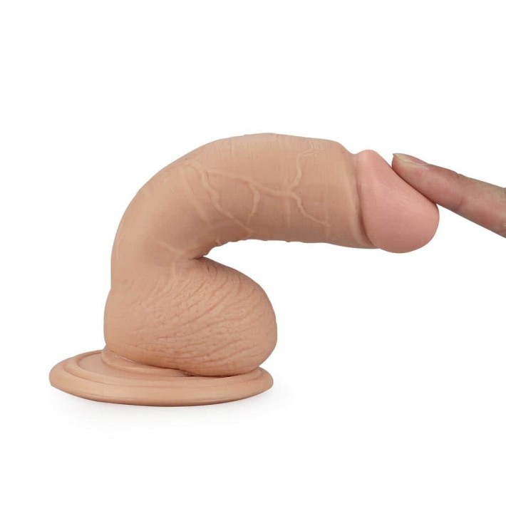 Dildo Clasic Real Extreme, Natural, 18 Cm
