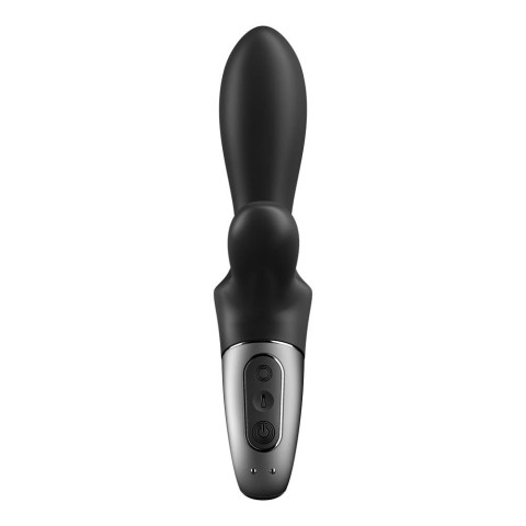 Vibratoare Anale, Vibrator Special Unisex Heat Climax+, Negru, 20 Cm, pasiune.ro
