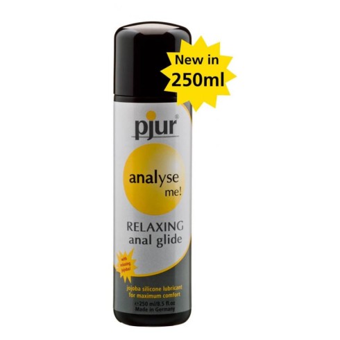 pjur, Lubrifiant Pe Baza De Silicon Cu Jojoba Analyse Me Relaxing Anal Glide, 250 Ml, pasiune.ro
