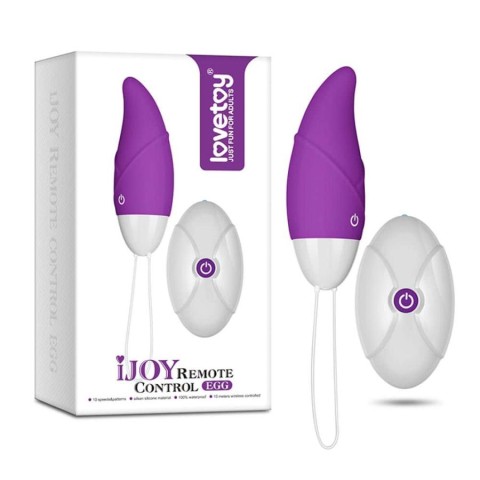 Vibratoare Oua Si Gloante, Ou Vibrator Cu Telecomanda Wireless Ijoy, Mov, pasiune.ro