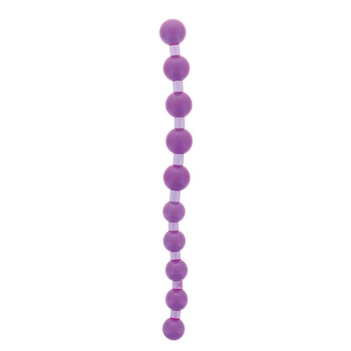 Bile Anale Jumbo Jelly Thai Beads, Mov, 27 Cm