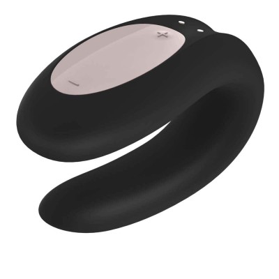 Stimulator Dublu Double Joy (negru)
