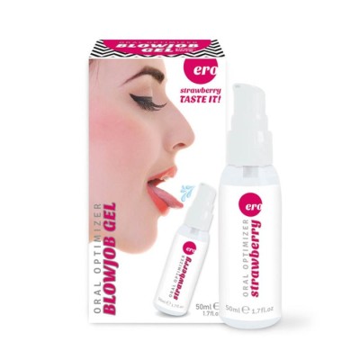 Gel Pentru Sex Oral Cu Aroma De Capsuni, 50 Ml