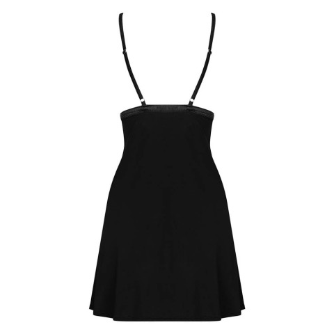 Baby doll, Set Babydoll Sexy Cu Dantela Si Chilotei String Cecilla S/m, pasiune.ro