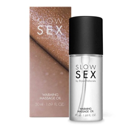 ulei, Ulei Pentru Masaj Cu Efect Incalzire Slow Sex, 50 Ml, pasiune.ro