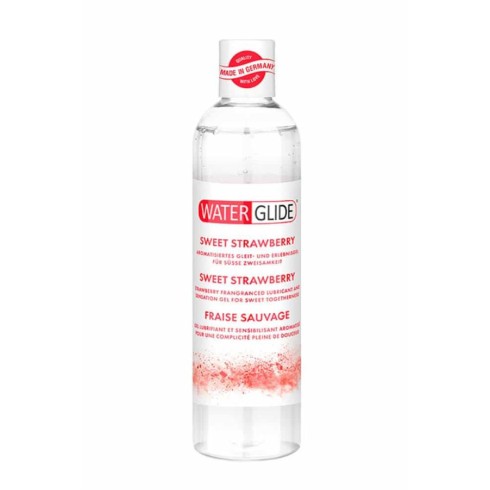 lubrifiant, Lubrifiant Gel Cu Aroma Sweet Strawberry, 300 Ml, pasiune.ro
