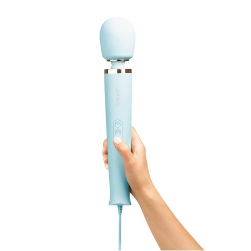 penetrare, Vibrator Le Wand Plugin Massager Blue, pasiune.ro