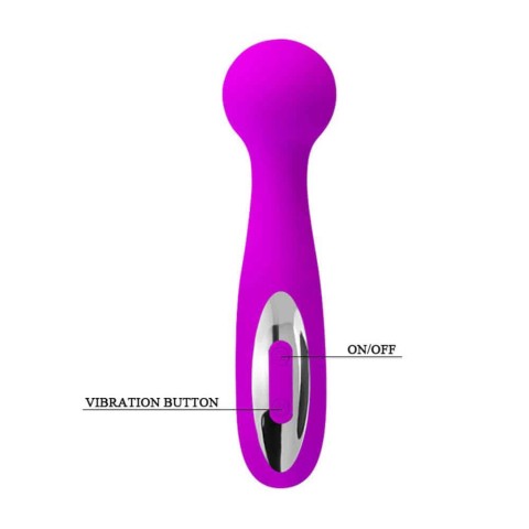 Vibratoare Clitoridiene, Vibrator Bagheta Wade, Violet, 16 Cm, pasiune.ro