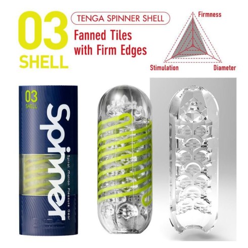tenga, Masturbator Rotativ Spinner 03 Shell, pasiune.ro