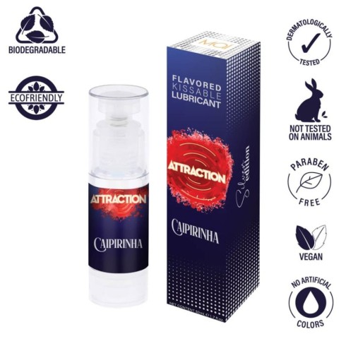 lubrifiant, Lubrifiant Comestibil Cu Aroma Caipirinha, 50 Ml, pasiune.ro