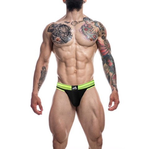 Cut4Men, Chiloti C4m Rugby Jockstrap, Neon Lime, L, pasiune.ro