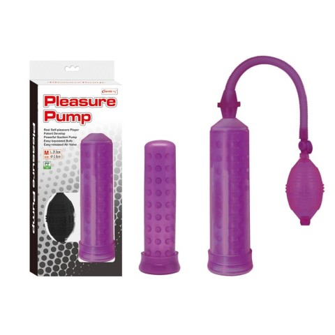 Pompe penis, Pompa Penis Pleasure Pump, Mov, pasiune.ro