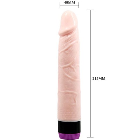 Baile, Vibrator Realistic Ardour Club, Natural, 21.5 Cm , pasiune.ro