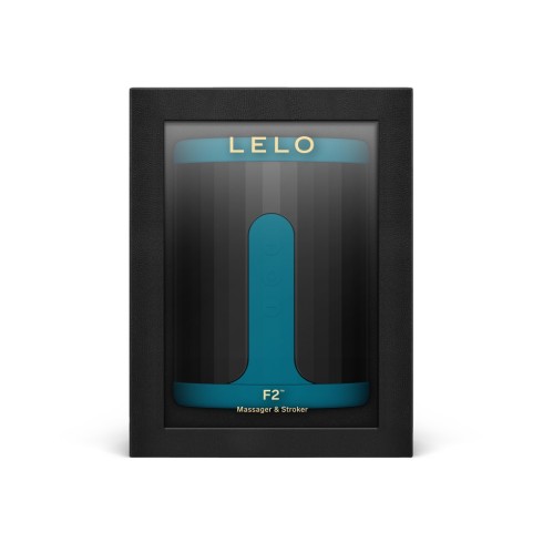 lelo, Masturbator Cu Vibratii F2s Teal, pasiune.ro