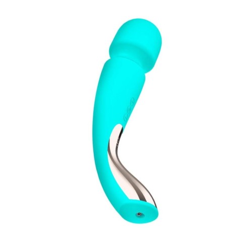 vibrator, Vibrator Bagheta Smart Wand 2, Medium, Turcoaz, pasiune.ro