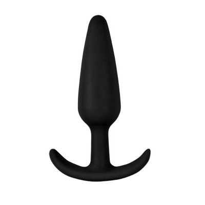 Dop Anal Lure Me Classic L, Negru, 12.5 Cm