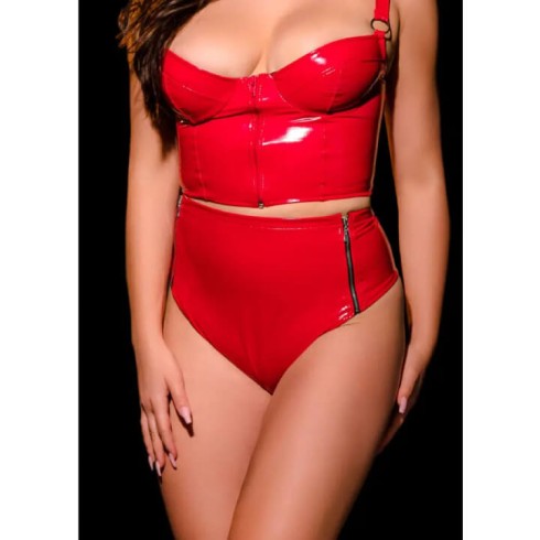 latex, Chiloti Din Latex Ohmyg Rosii, pasiune.ro