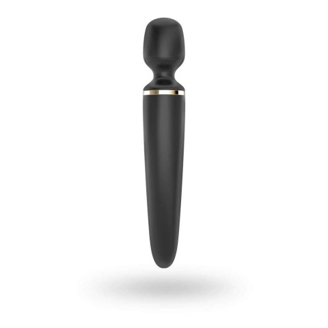 Vibratoare Speciale, Vibrator Wand-er Woman, Negru/auriu, 34 Cm, pasiune.ro