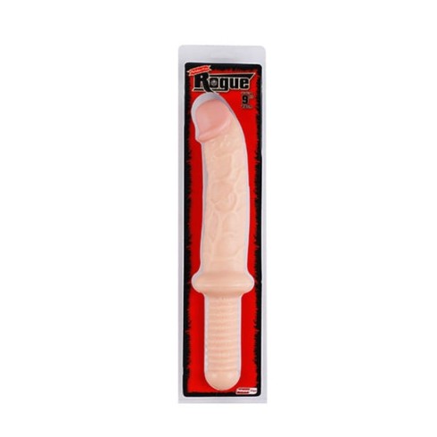 dildo, Dildo Realistic Cu Maner Rogue, Natural, 22.5 Cm, pasiune.ro