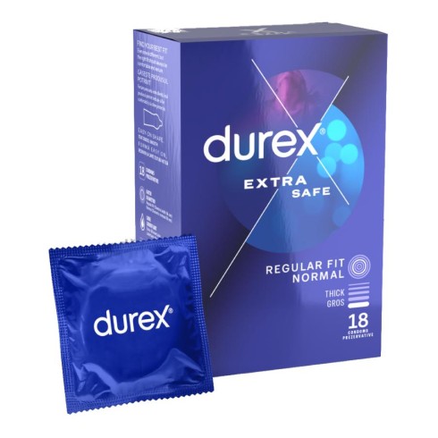prezervative, Prezervative Durex Extra Safe 18 Bucati, pasiune.ro