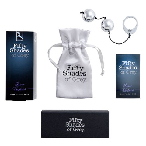 Jucarii adulti, Bile Din Metal Fifty Shades Of Grey, pasiune.ro