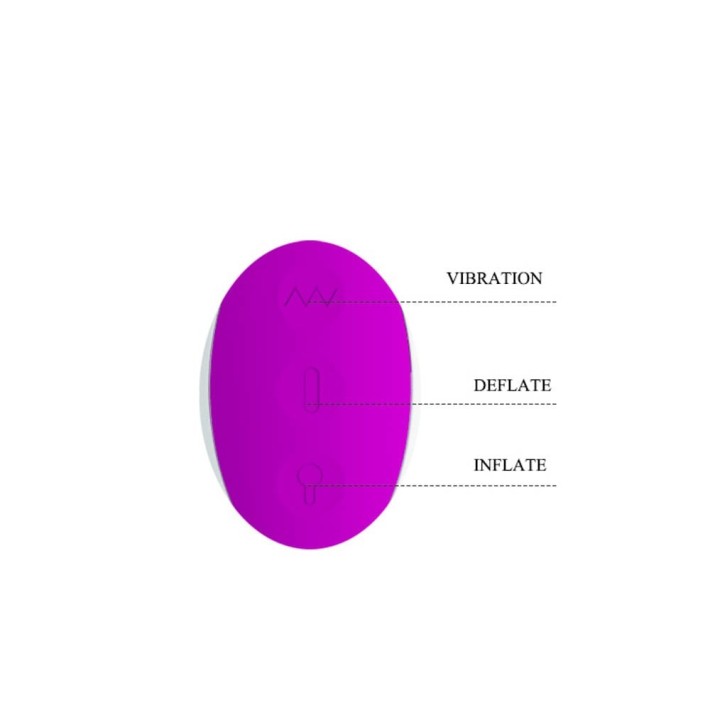 Vibrator Rabbit Dempsey, Violet, 13.5 Cm