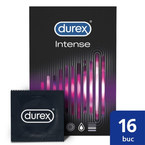 Prezervative, Prezervative Durex Intense Orgasmic 16 Bucati, pasiune.ro