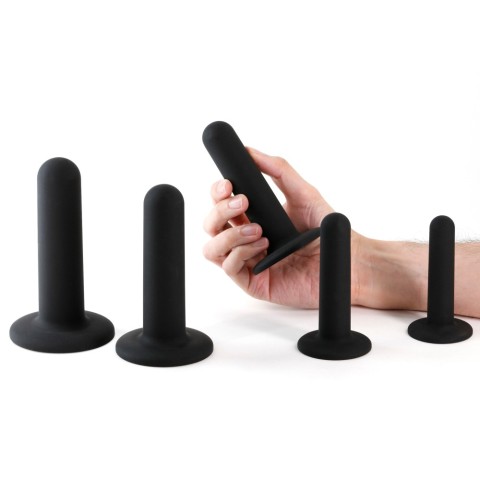 Dildouri Anale, Set Dildouri Anale Renegade Dilator Kit, Negru, pasiune.ro