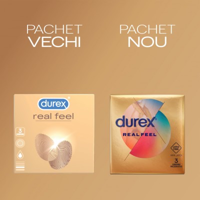 Prezervative Durex Real Feel 3 Buc