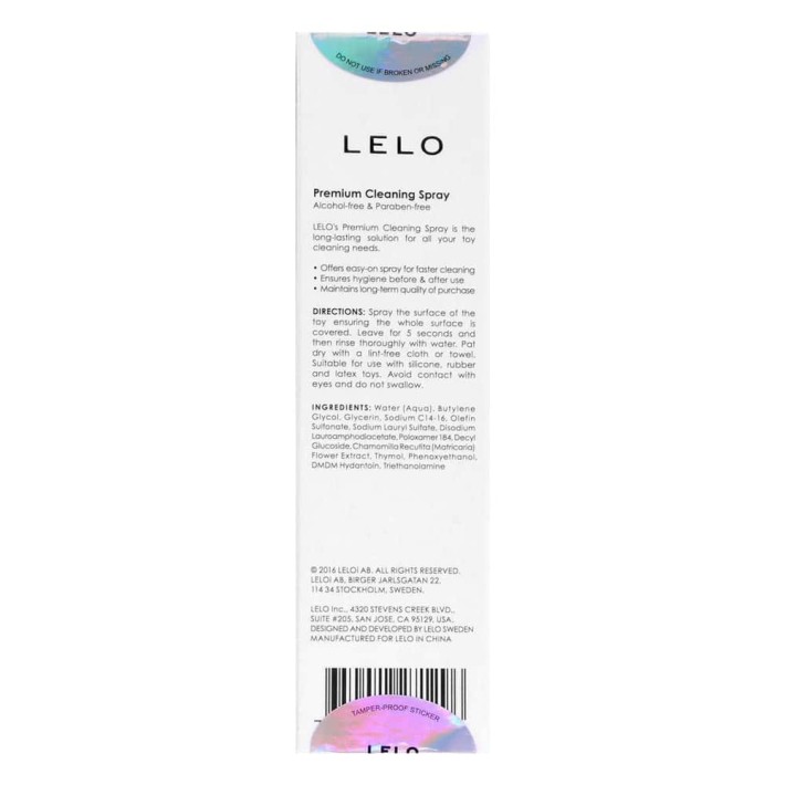 Spray Curatare Premium Lelo, 60 Ml