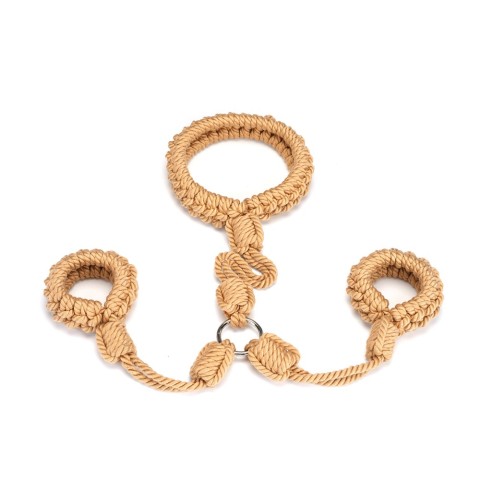 LIEBE SEELE, Set Zgarda Si Catuse Pentru Incheieturi Bound You Ii , pasiune.ro