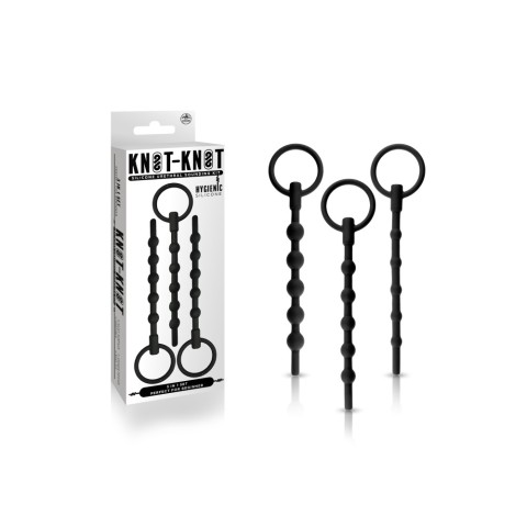 Pagina 29 - Esentiale, Set Dilatatoare Uretrale Knot-knot 3-in-1 Beaded Sounding Set, Negru, pasiune.ro
