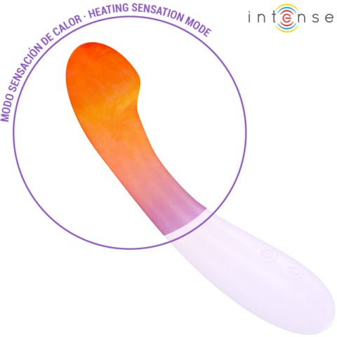 Intense, Vibrator Intense Becky Mov 19 Cm Cu Incalzire Si 7 Moduri De Vibratii, pasiune.ro