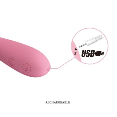 Vibrator Special Gloria, Roz Pudrat, 16 Cm
