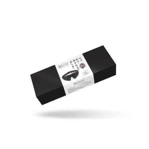 LIEBE SEELE, Masca Pentru Ochi Organosilicon, Negru, pasiune.ro