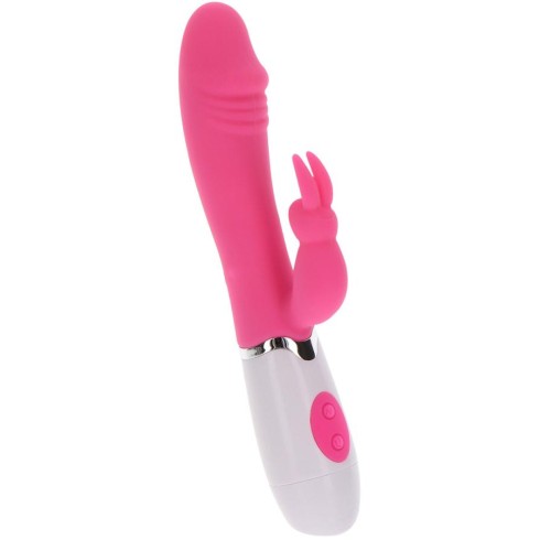 fun, Vibrator Rabbit Funky Toyjoy Roz, pasiune.ro
