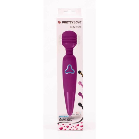 Vibratoare, Vibrator Bagheta Body Wand, Violet, 25 Cm, pasiune.ro